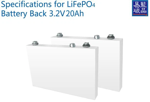 3.2V 20Ah LiFePO4 baterijska ćelija sa dubokim ciklusom punjenje baterije